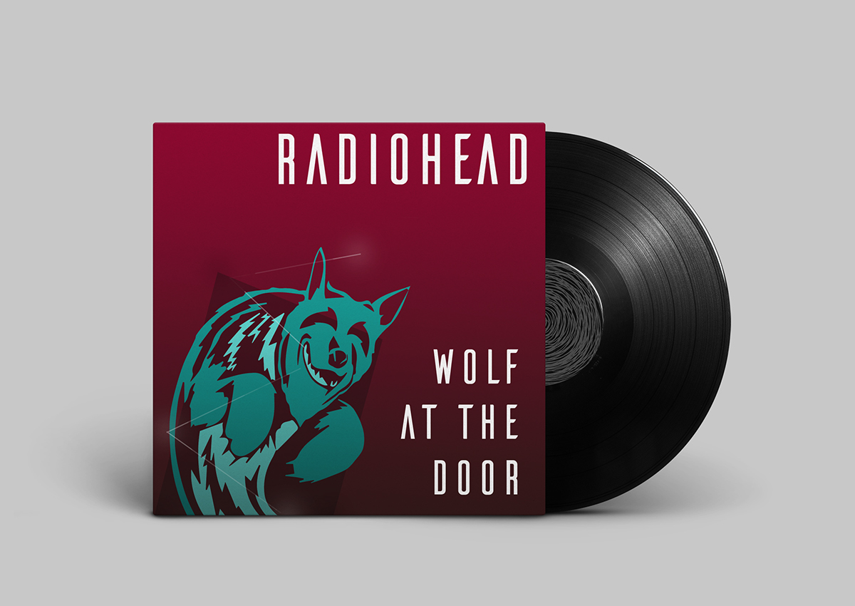 Radiohead Album graphicdesign photoshop Illustrator