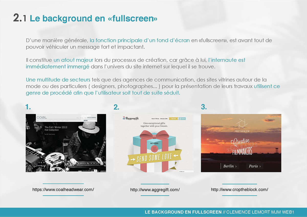 background fullscreen information ressources learning