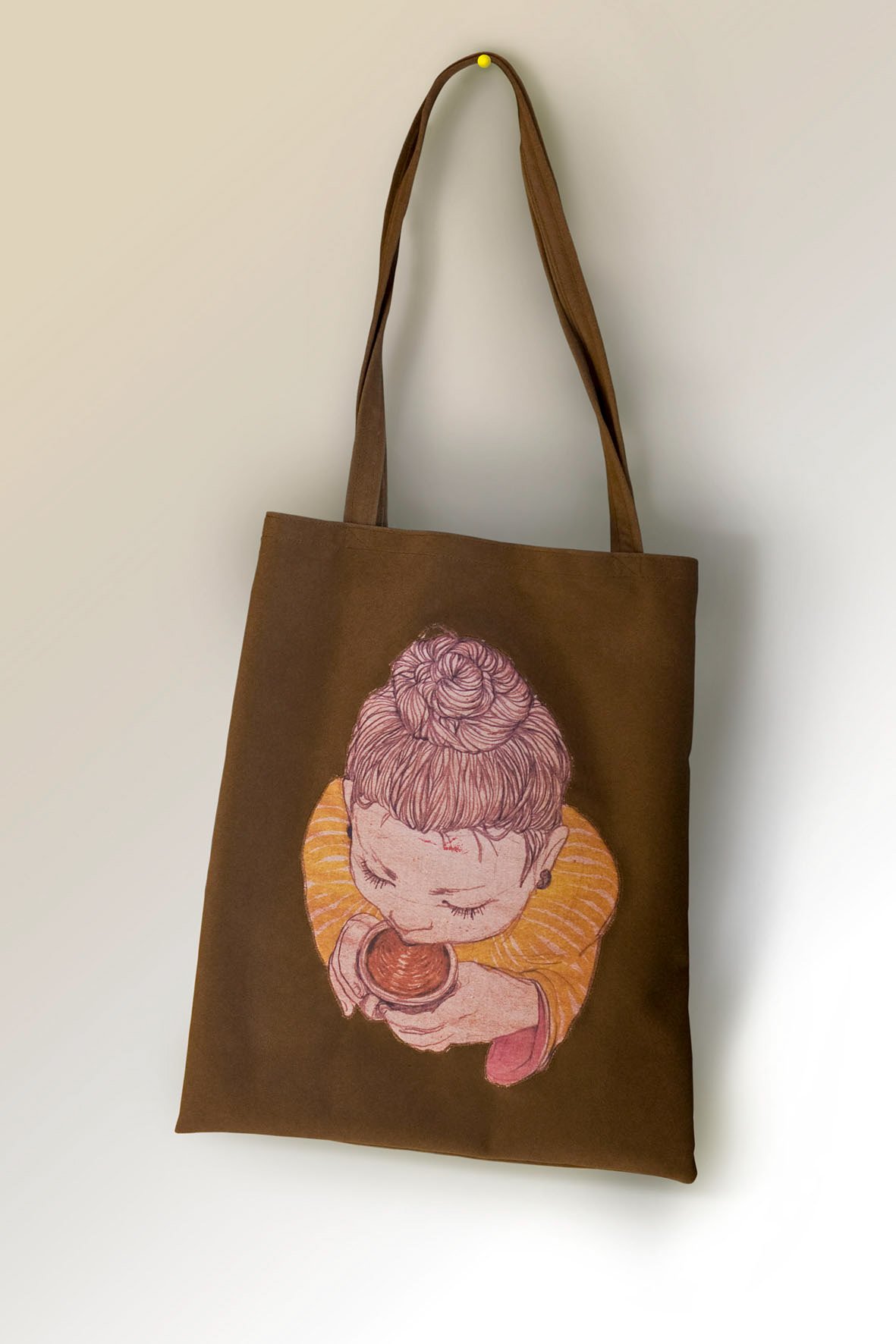 design textile suede color soft print bag Women Bag Accessory hand-made