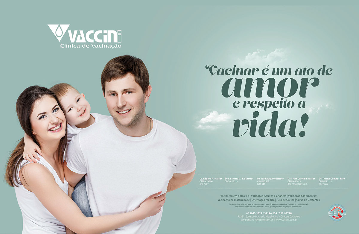revista vacinar Vida sorrir criança Avião AR nuvens