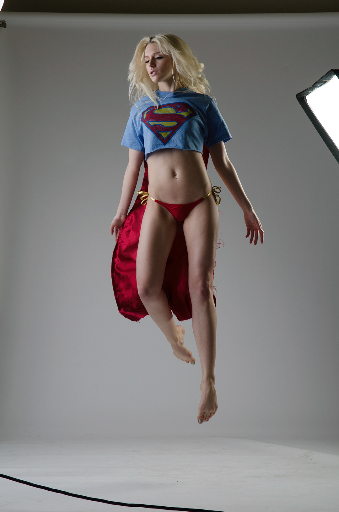 superwoman compositing profoto Nikon sexy