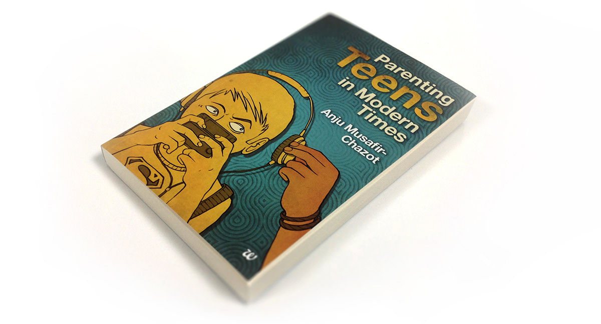Parenting Teens  graphic design  Westland publication  Book Cover Design