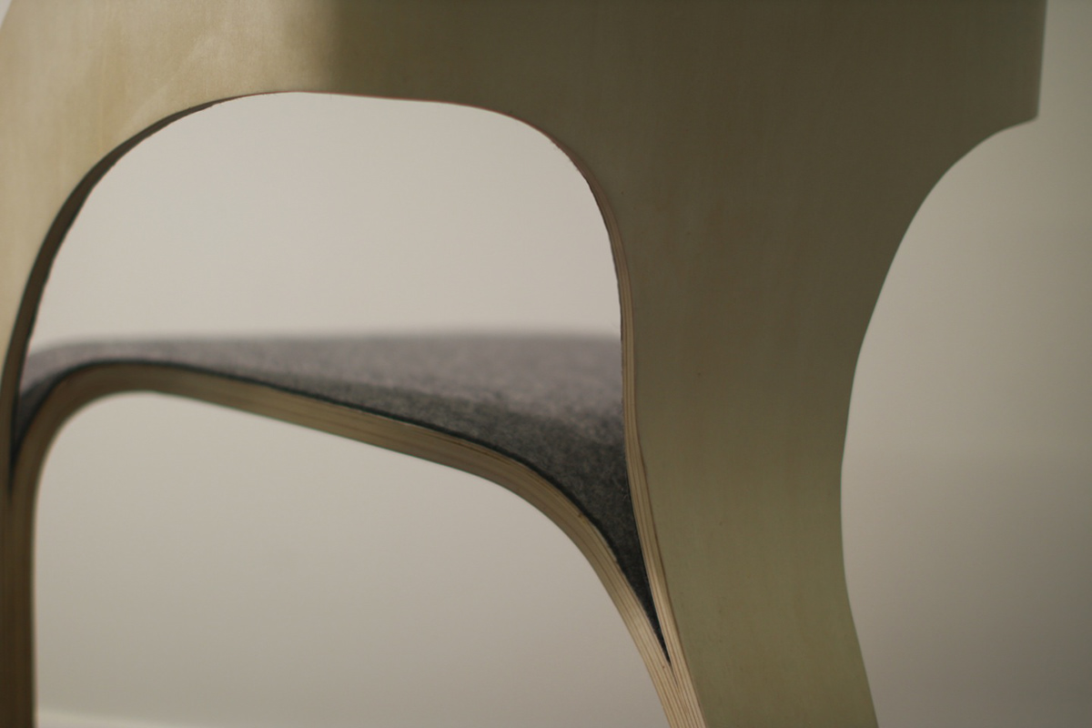syncline   chair bent lamination  BENT PLYWOOD