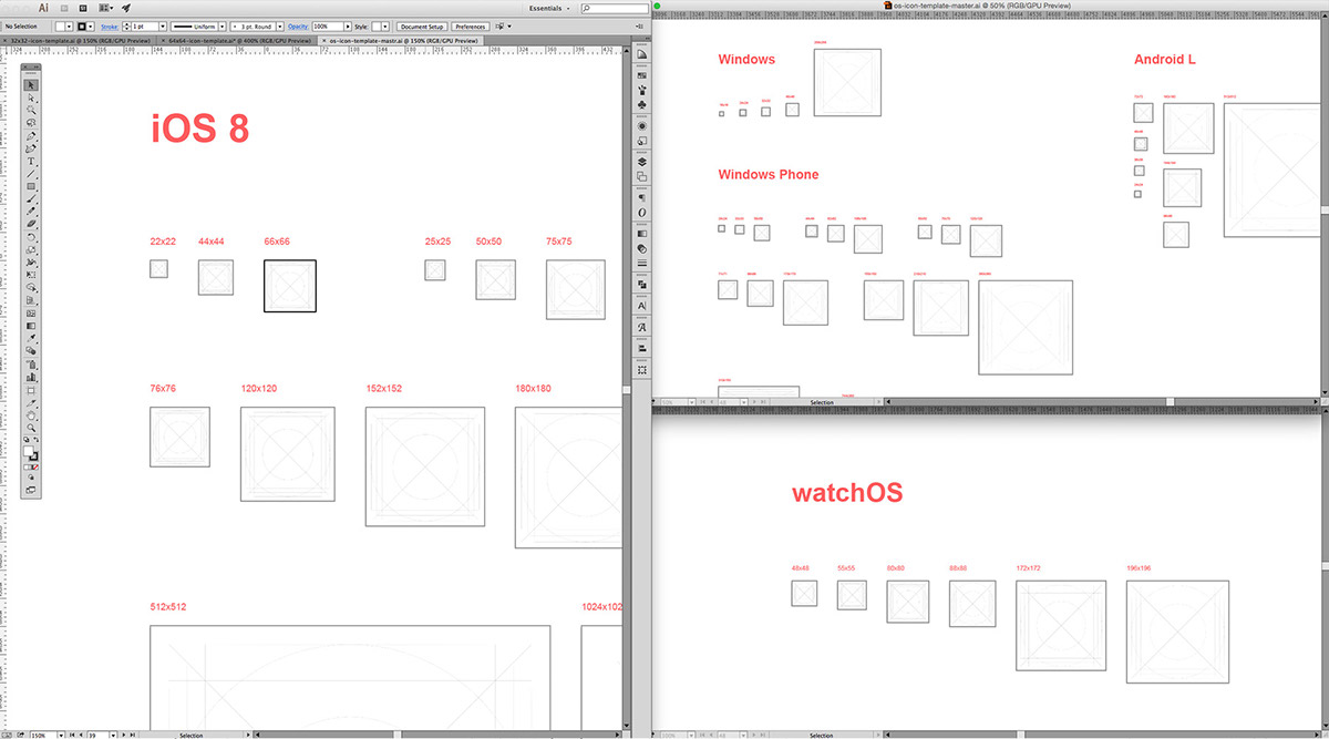 Icon icons templates tools template grid Layout