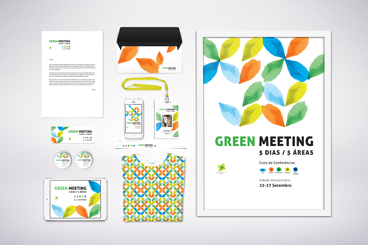 Universidade Verde University Lisbon green communication graphicdesign design image brand Event