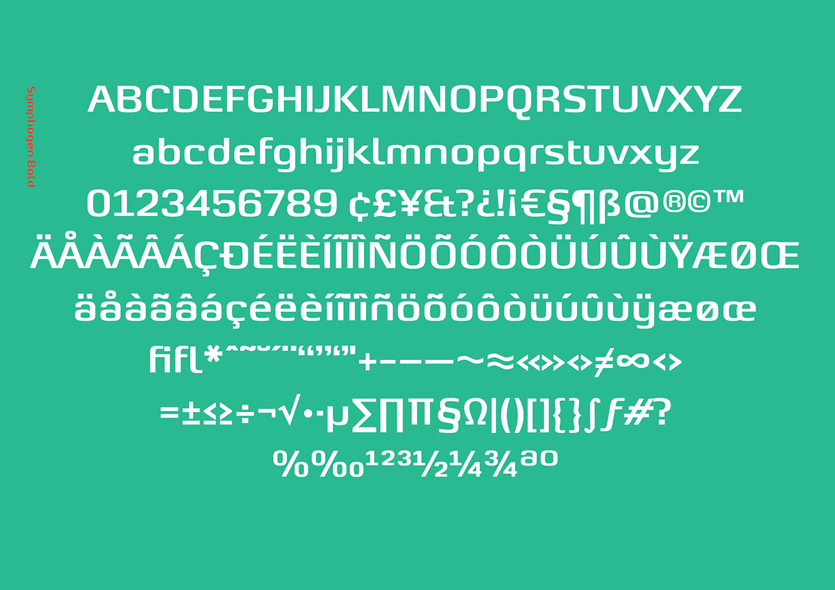font type medico corporate typeface