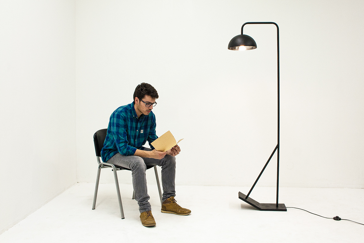 Lamp light design chair minimalist simple Interior table FLOOR handmade product furniture industrial Minimalism Project