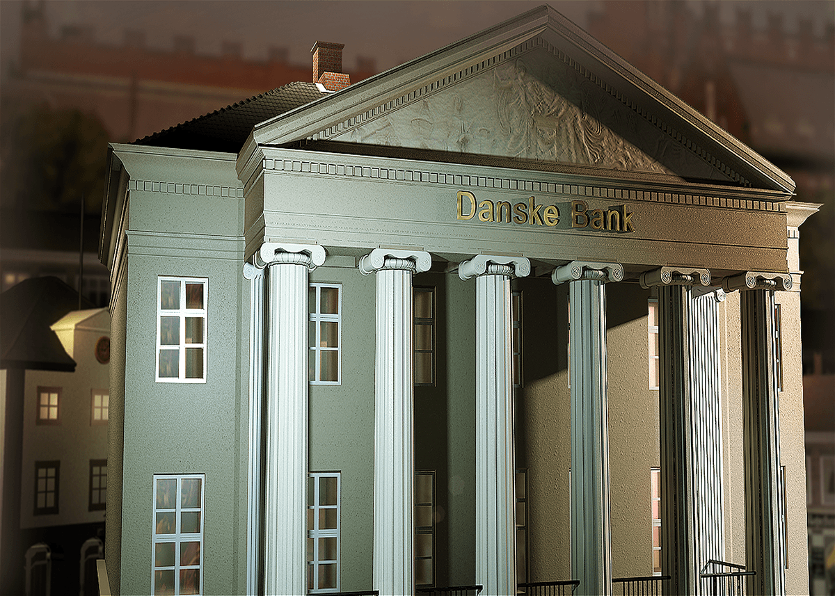 3D Modelling copenhagen buildings 3ds max Danske Bank mental ray vray AutoCAD