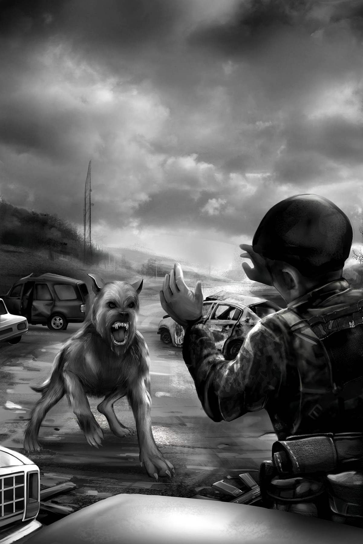 mercenary Irish Wolfhound