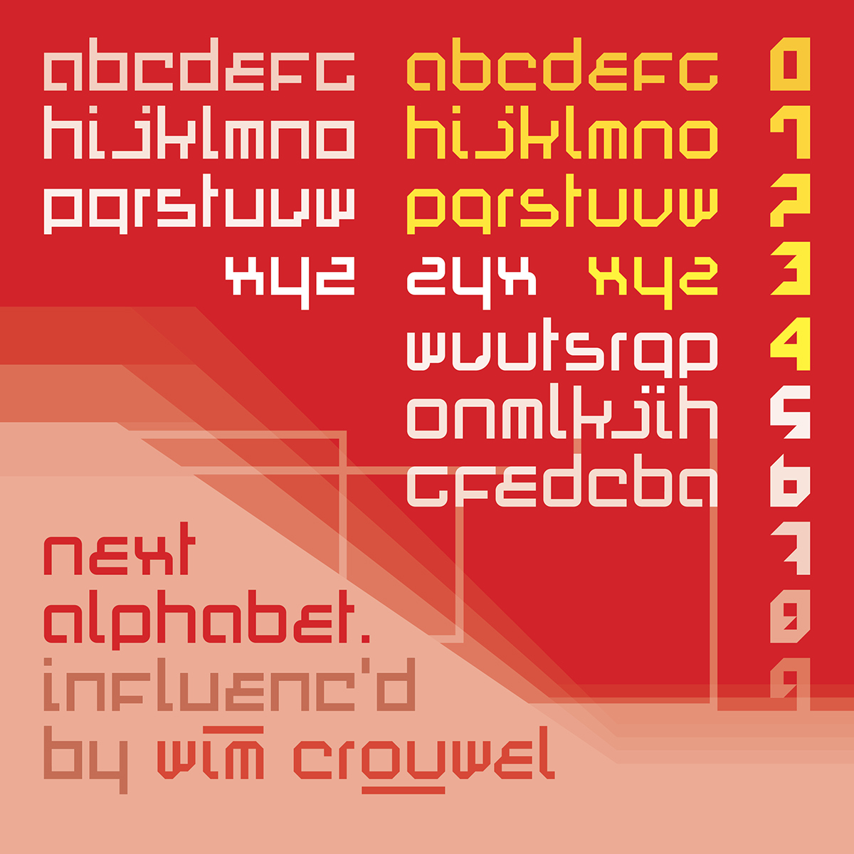 typeface design wim crouwel new aphabet neue alphabet grid systems