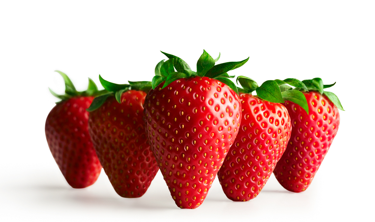 Adobe Portfolio strawberries fruits strawberries white background Health Food  Culinary Montreal Benoit Levac strawberry