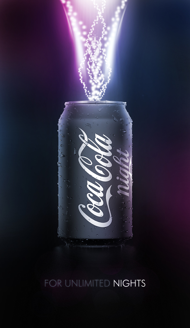 3D  Coca Cola  digital art