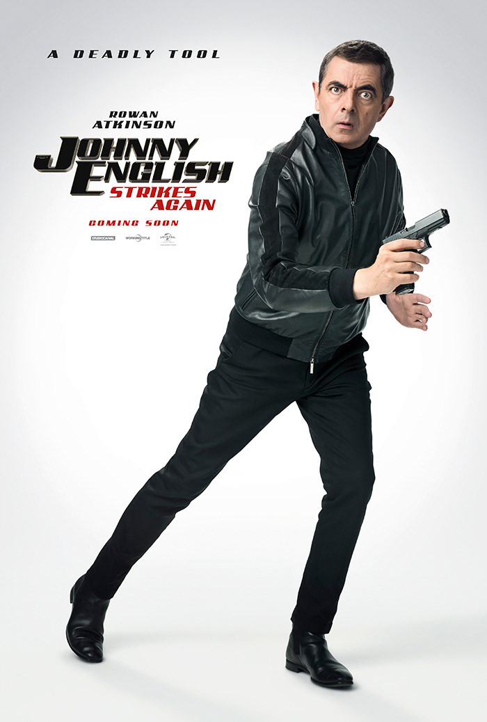 Film   film poster johnny english Johnny English 3 Johnny English Strikes movie Rowan Atkinson