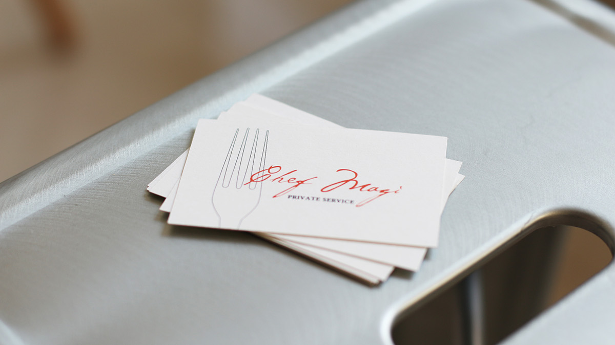 chef ibiza catering cards business