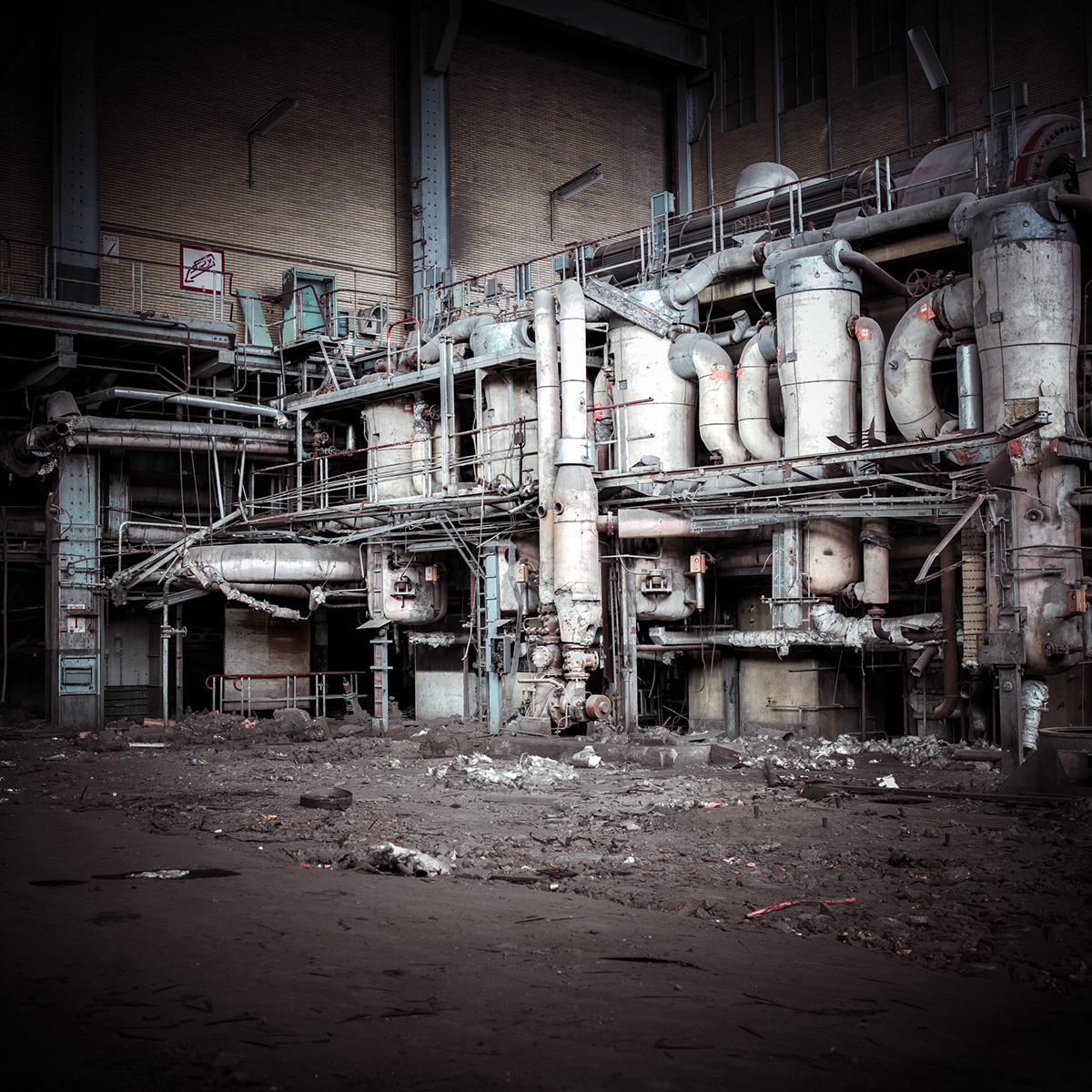 abandoned power plant deserted Street