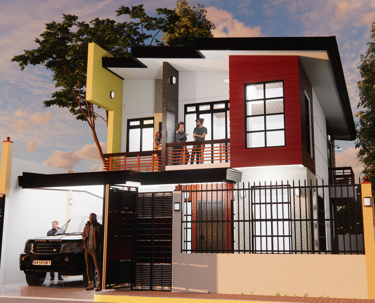 3d modeling architectural design architecture archviz enscape Enscape Render Hurly Fernando Minimalism Modern Design