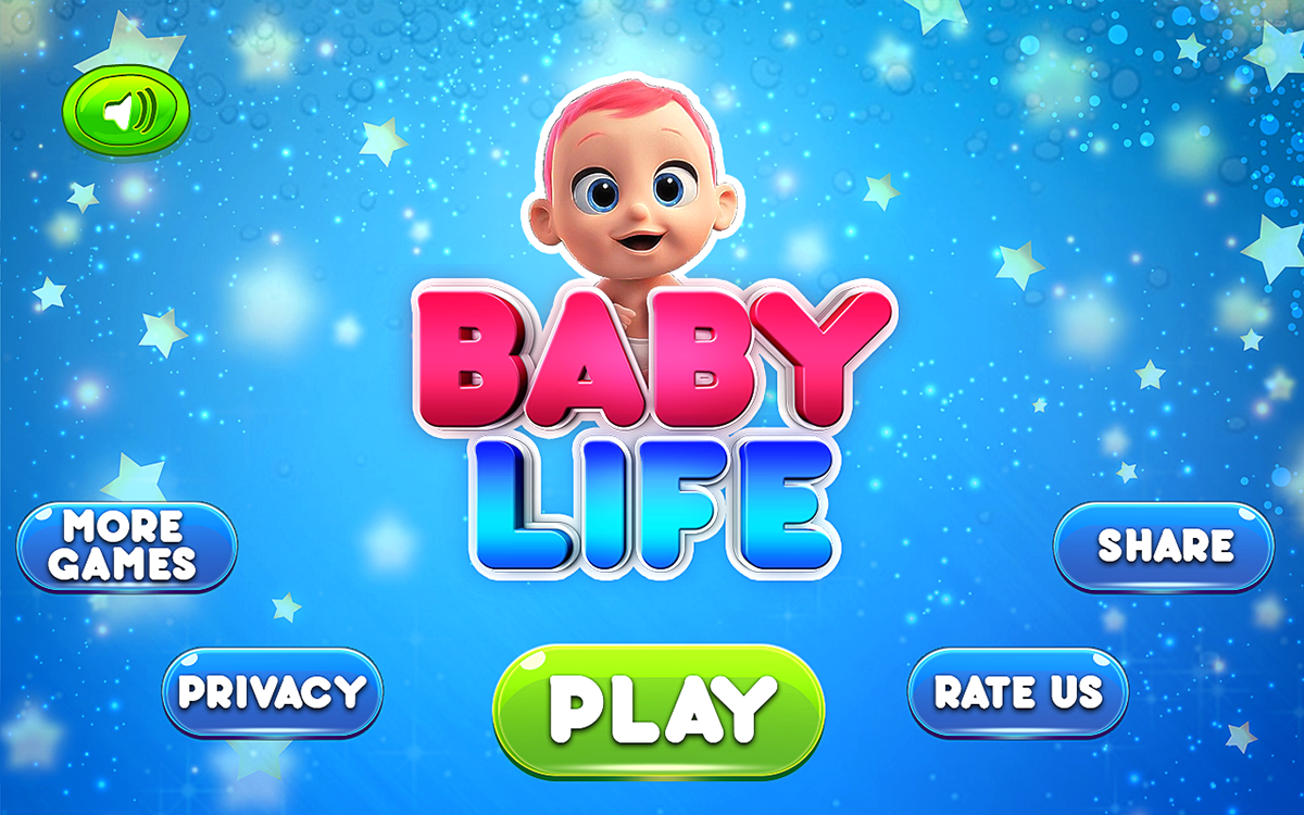 baby life ui baby ui simulation ui UI baby game ui baby life game ui game ui