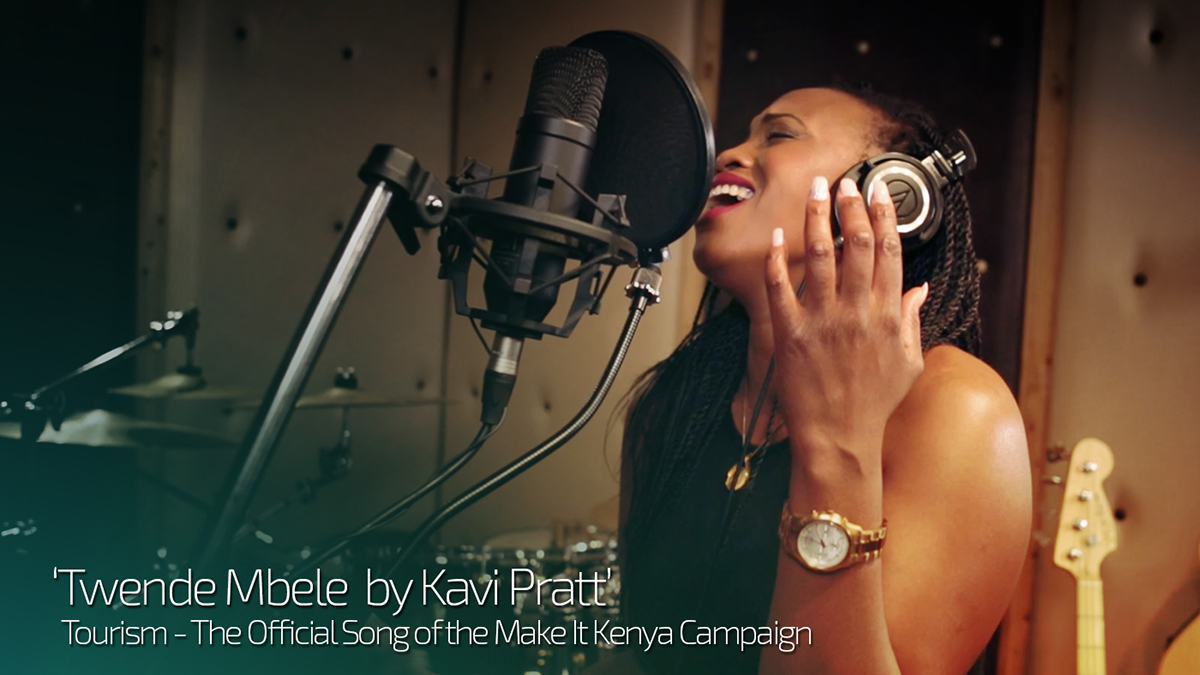 Make it Kenya campaign make IT kenya kavi pratt official song TWENDE Mbele heritage pride tourism grayling