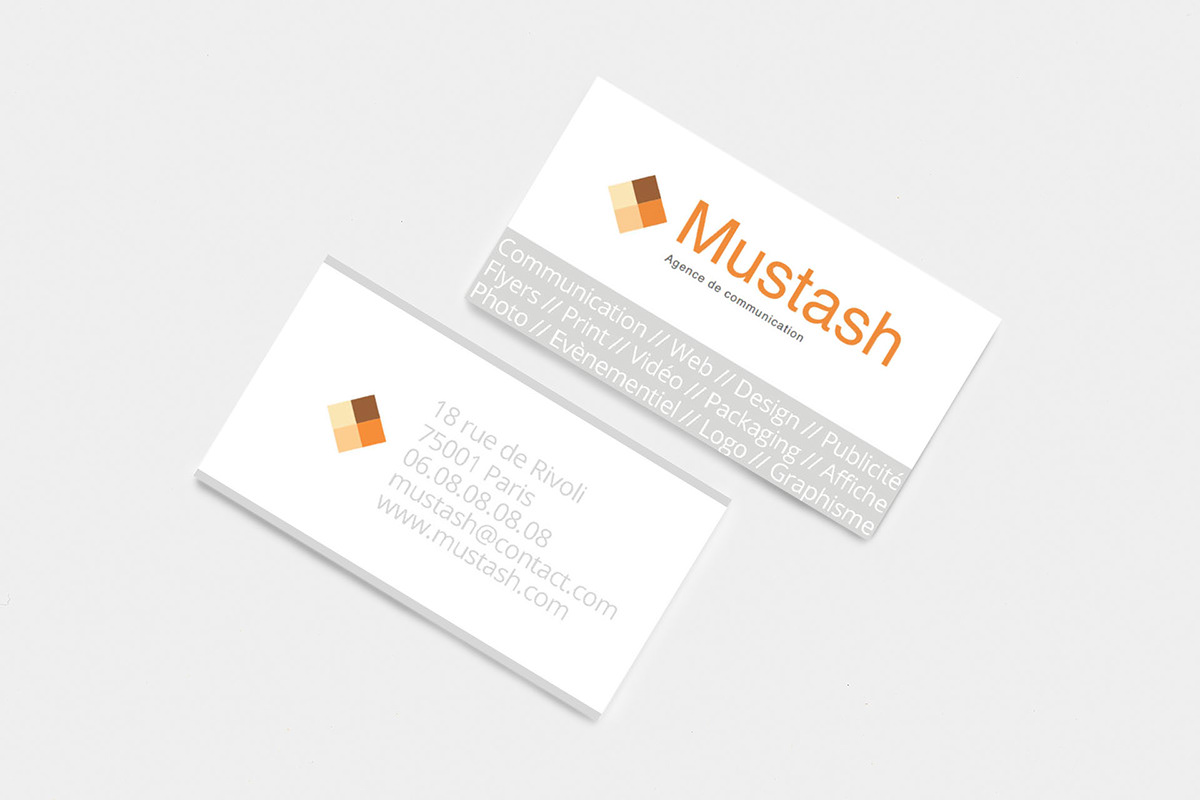 business card Mockup