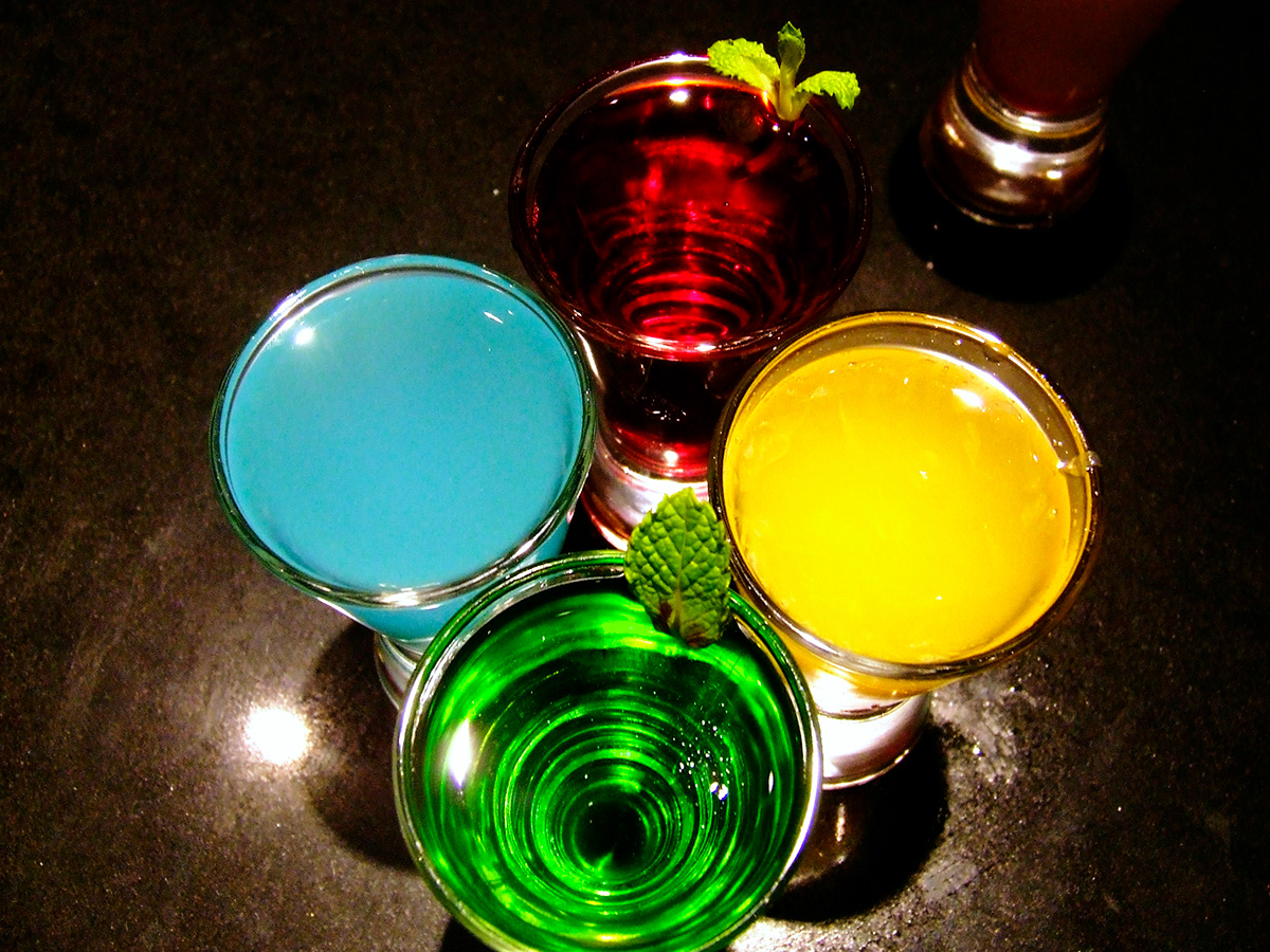 Fotografia drinks Cores drinks design
