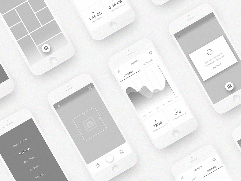 Website Web Design  app ios iphone creative dribbble UI minimal minimalistic