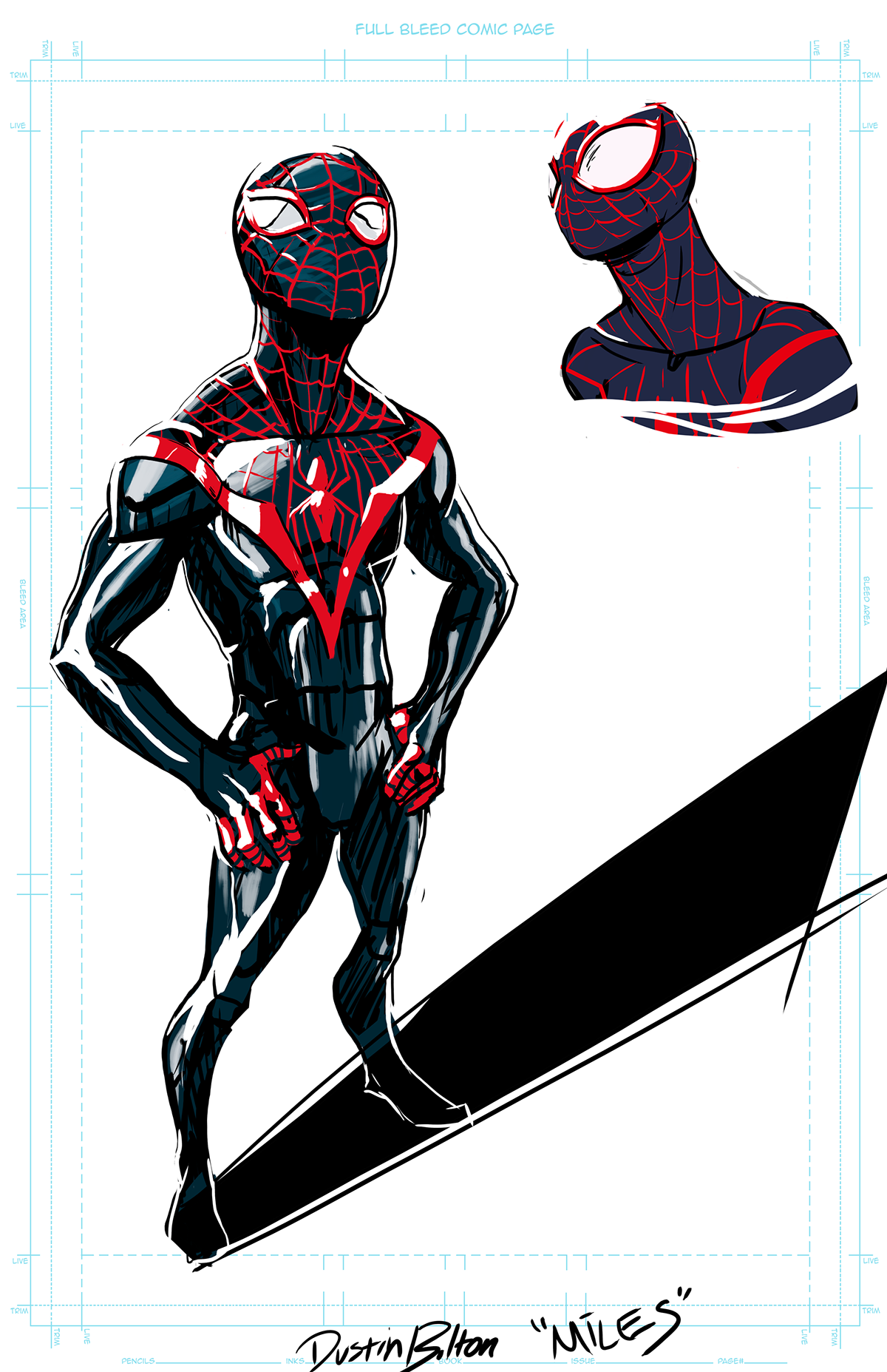 spiderman miles morales  ultimate spider man super heroes graphic Dynamic