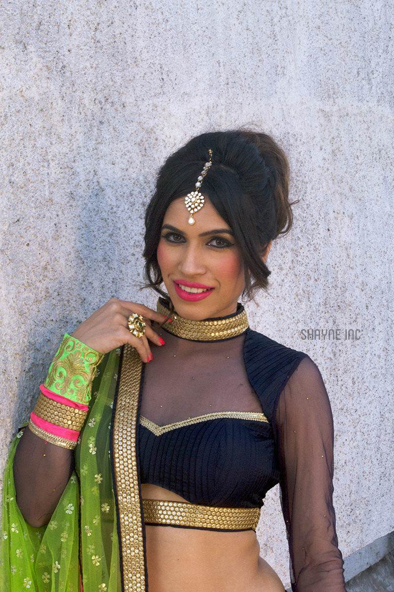 modelling photoshoot indian bridal Outdoor girl female