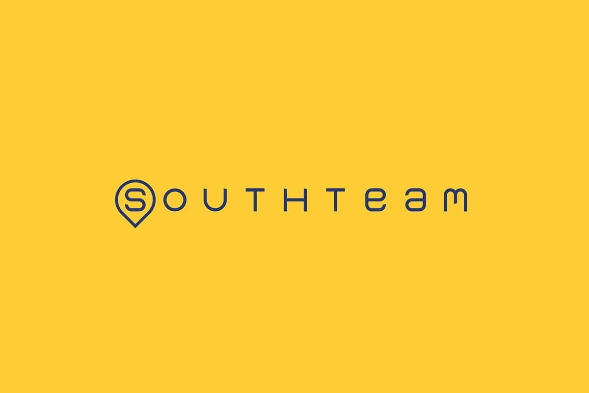 southeam logo imagen corporativa Sun tenerife yellow blue deporte sport