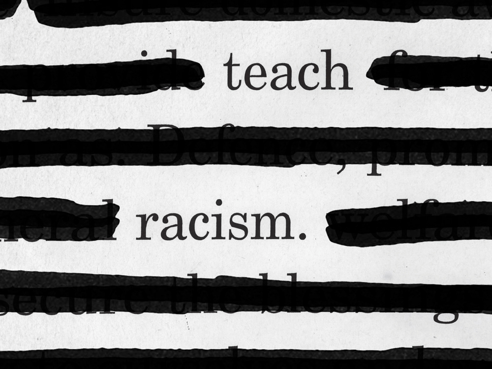 poster racism Censorship Education