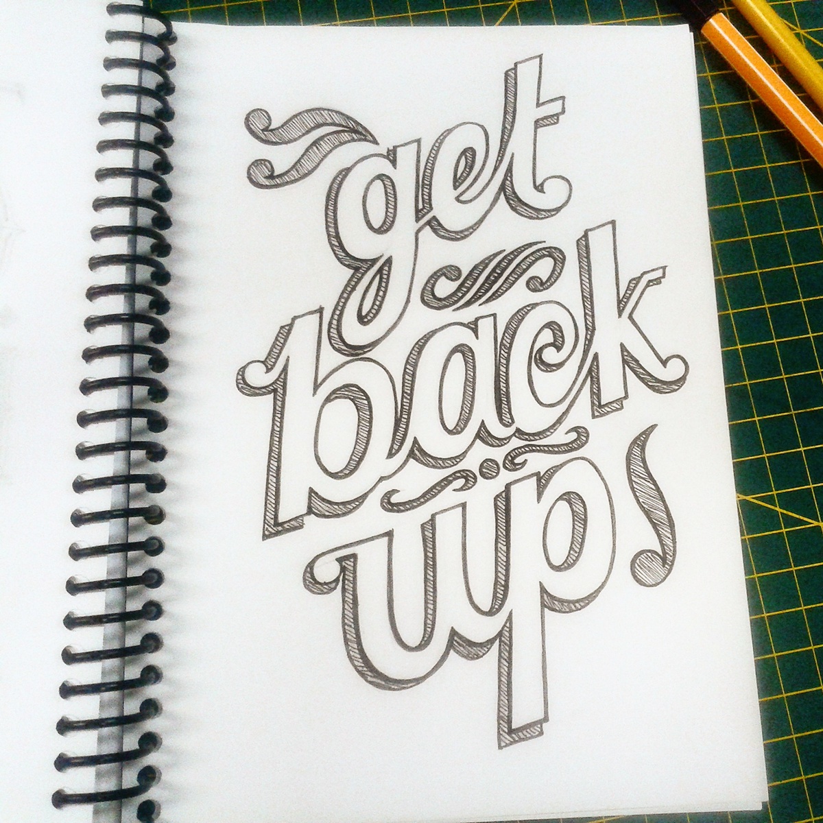 sketchbook handmade type Handlettering tipografia lettering