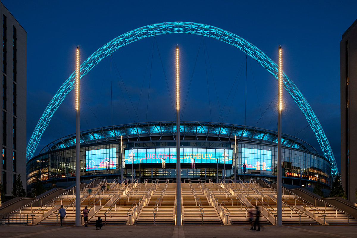 Architecture Photography lighting lighting photography LightingDesign London londonarchitecture Urban Wembley Stadium
