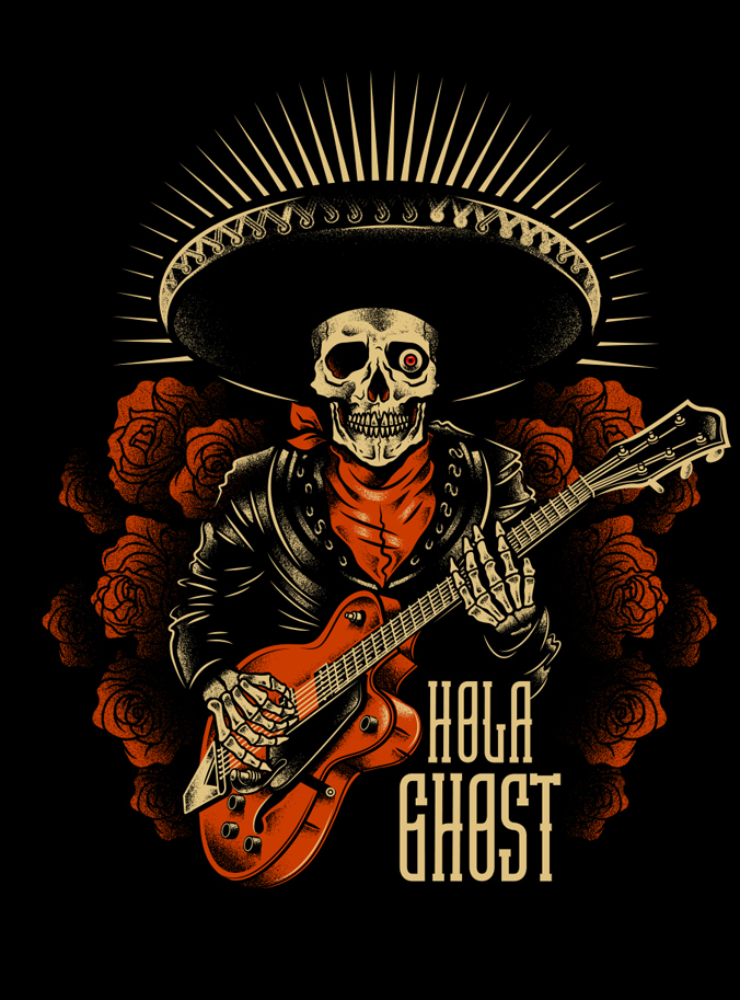 rock music punk cartel poster skull gore tshirt cover bands