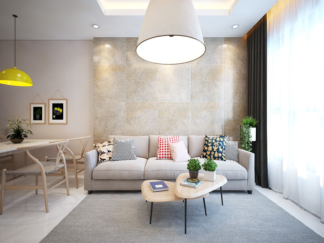 interior design  modern Interior Tropical apartment interior apartment
