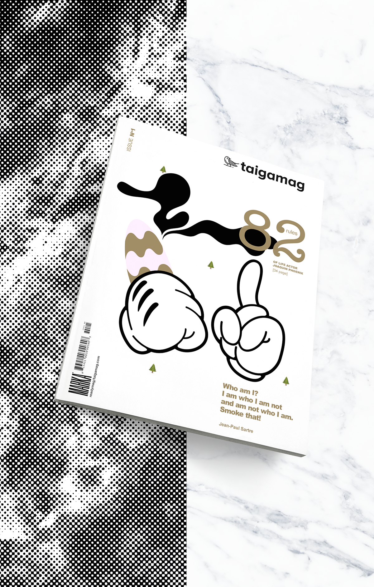 taiga magazine journal editorial art bird taigamag identity Webdesign Minimalism