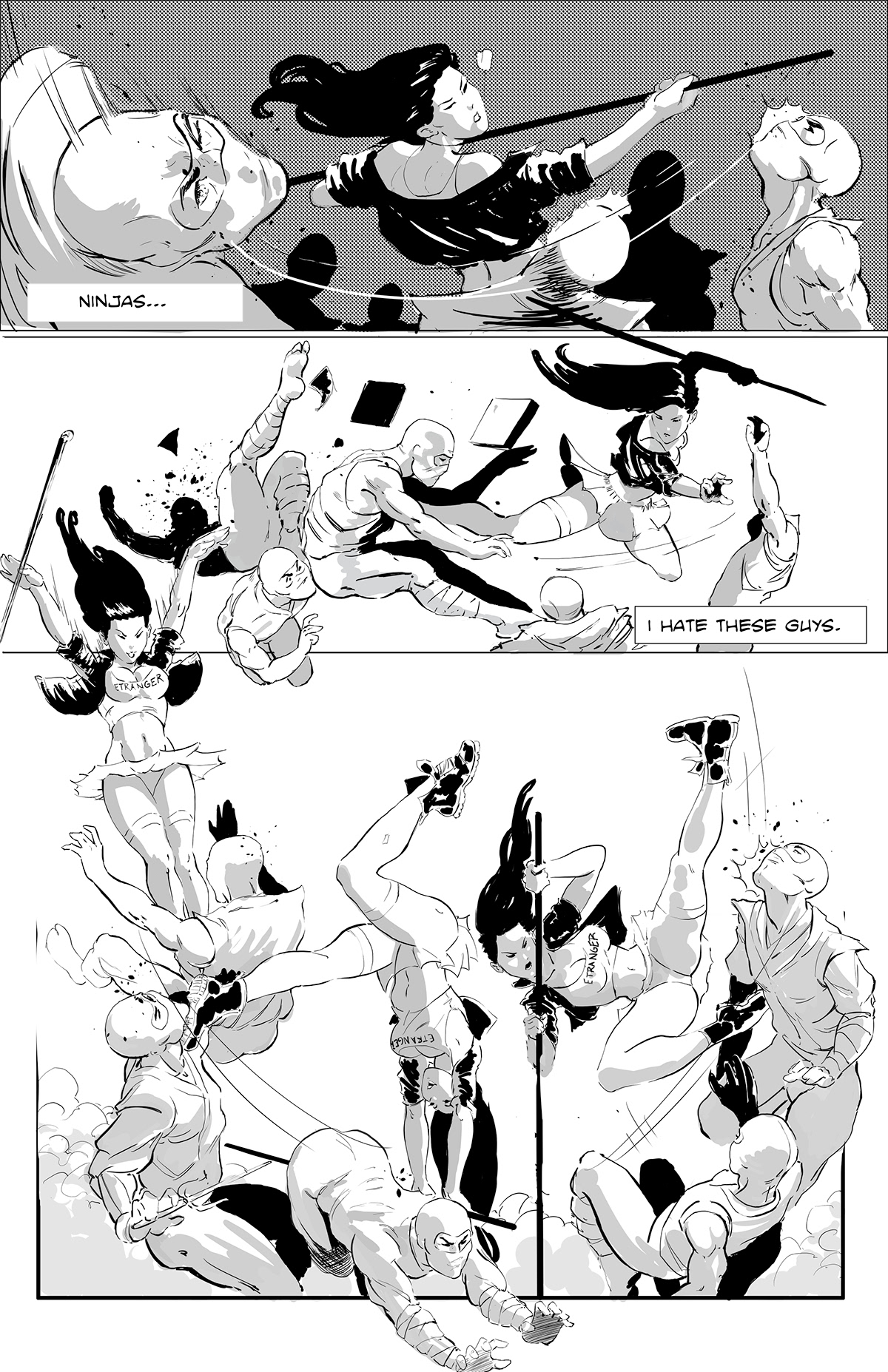 ninjas comics kill bill femme fatale Dc Comics marvel comics Vertigo Comics boom studios