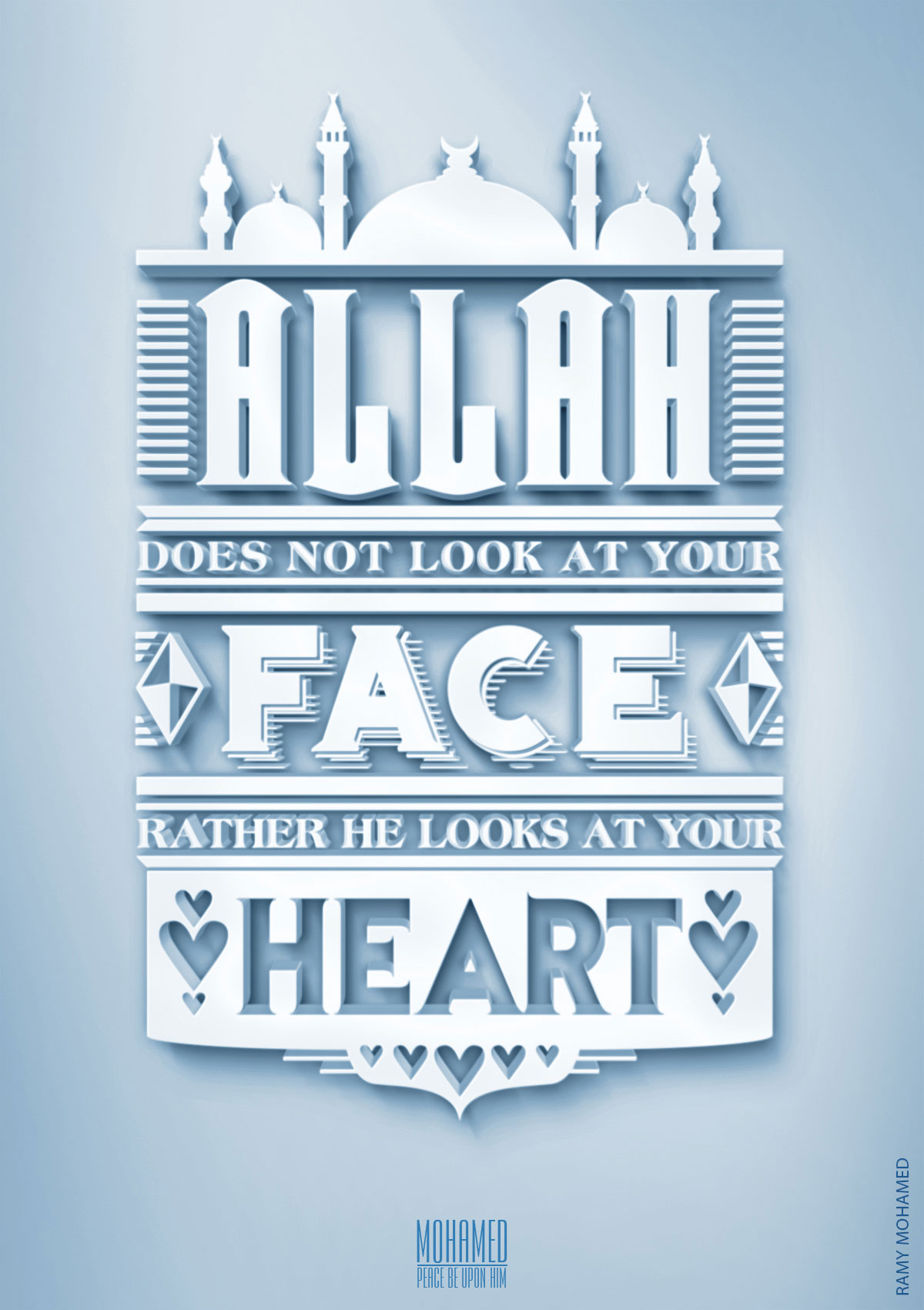 allah muhammed islam Quran jesus Bibel moses Behance God allah rasul mohamed arts photos logos