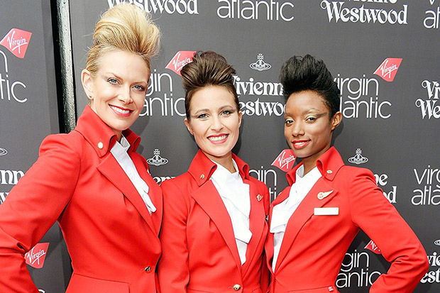 Virgin Atlantic Airlines Pattern cutting uniform