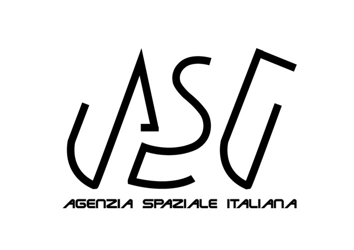 ASI Agenzia Spaziale Italiana logo marchio tipografia