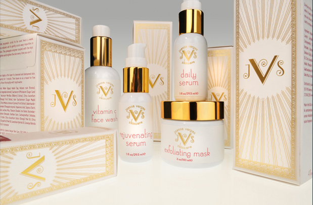 joanna vargas skin care Packaging luxury Cosmetic art deco health and beauty organic Lifestyle brand david brier gold foil Typographic Design Adweek adweek talent gallery Logo Design