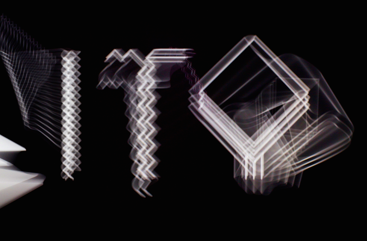 type experimental Custom Typeface long exposure light photographic monochrome contrast