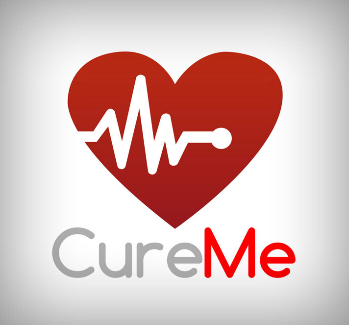 logo CureMeApp start up