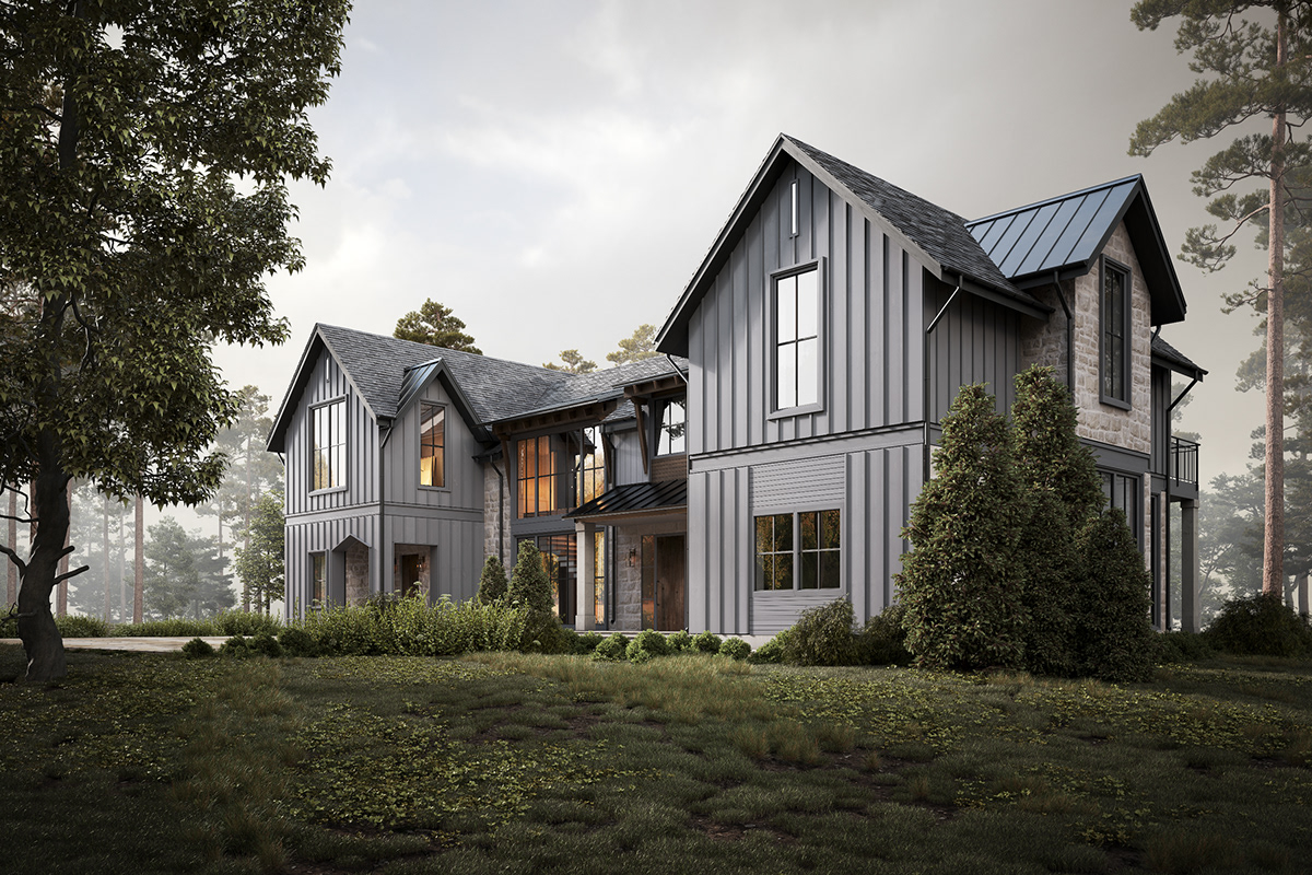 3D 3ds max archviz arhitecture CGI exterior home house Render visualization