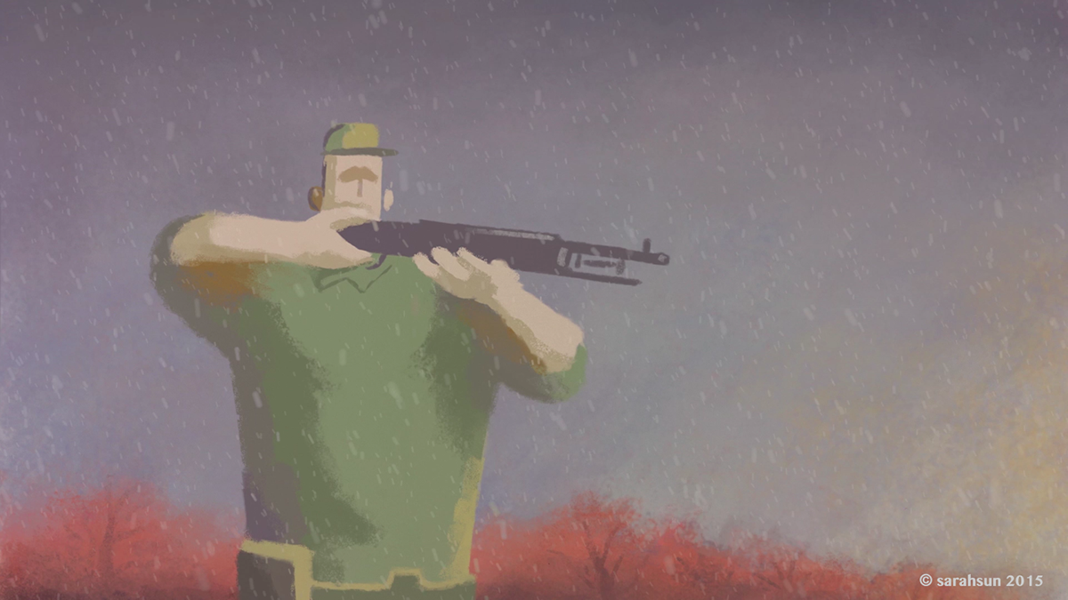 animation short character animation War painterly Digital Animation
