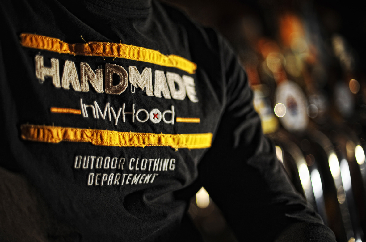 Catalogue photo design brand inmyhood hoodie t-shirt handmade jacket Denim