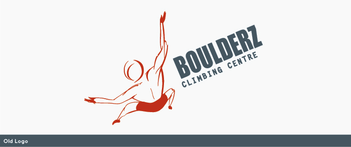 climbing gym redesign logo bouldering