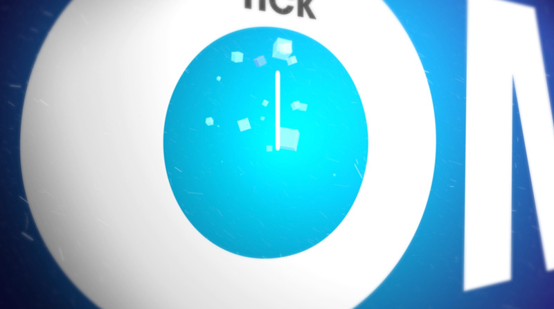 tick boom the Hives kinetic video fan song animacion after effects 3D blue fanmade