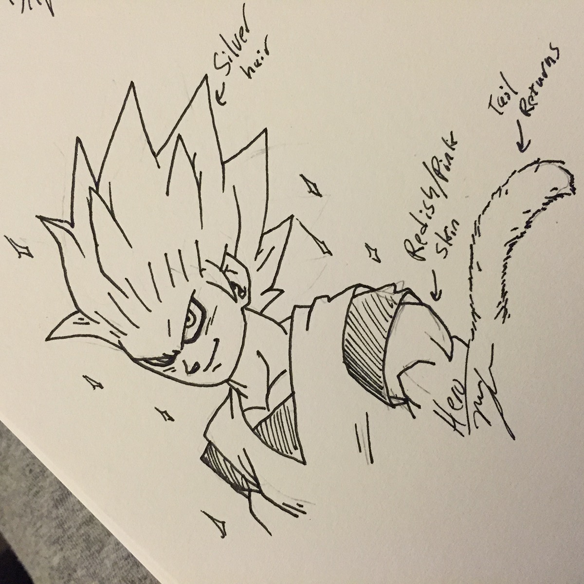 Dragon Ball Z/Super Fan art Sketches on Behance
