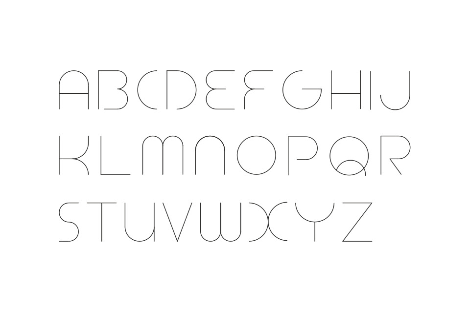 cool font  thin fon Custom Lettering Logotype