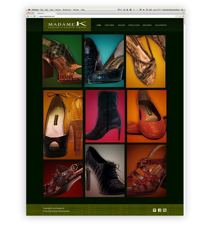 shoes Web Website