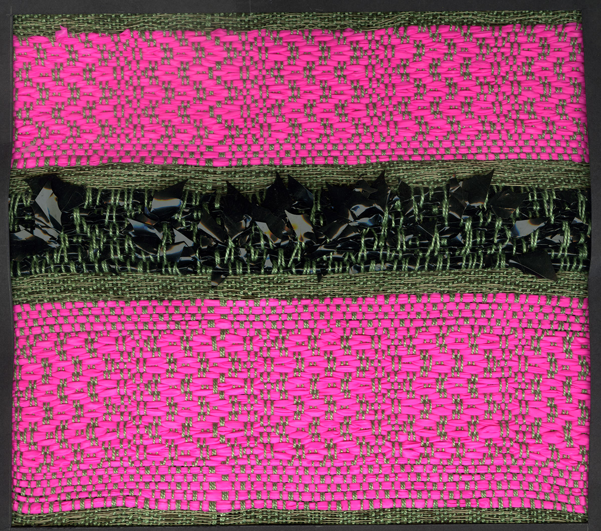 weaving loom tinsel flagging tape materials